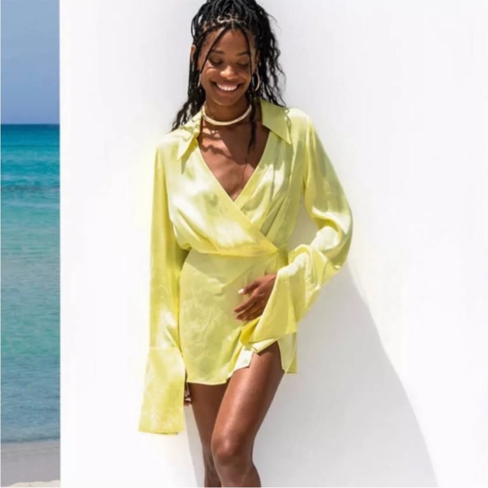 ISO Rat & Boa Paloma Dress in yellow